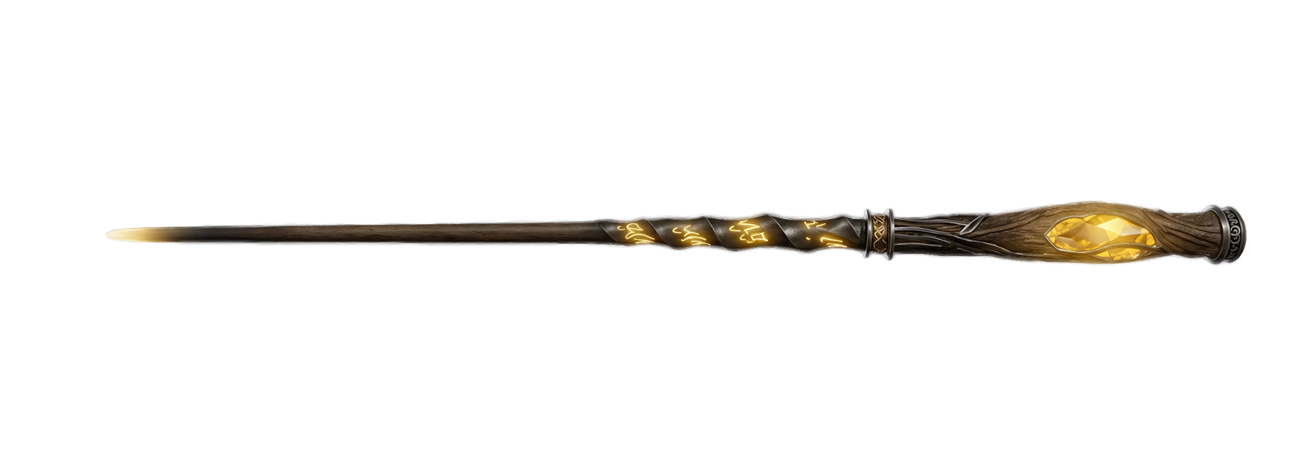 Yellow Wand Scaled